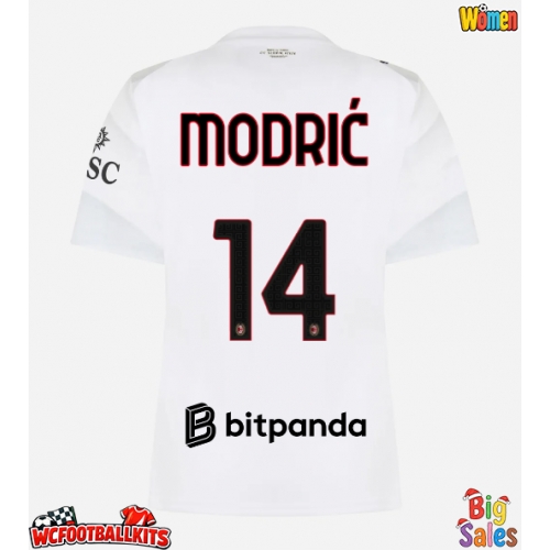 AC Milan Luka Modric #14 Replica Away Stadium Shirt for Women 2026-27 Short Sleeve
